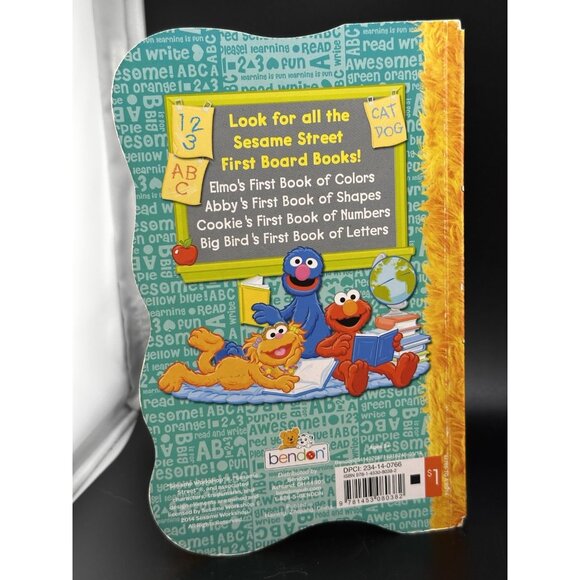 Abby's First Book of Rhymes Shapes Board Books Sesame Street Out Of Print 2014 - Picture 6 of 16